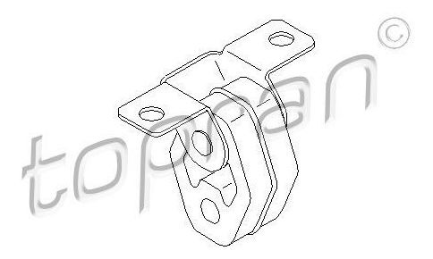 Soporte Goma Escape Seat Cordoba 1.4 Abd - Aex Polo