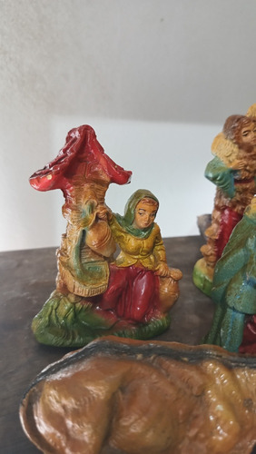 Pesebre Antiguo 1970 Navidad (Usado)