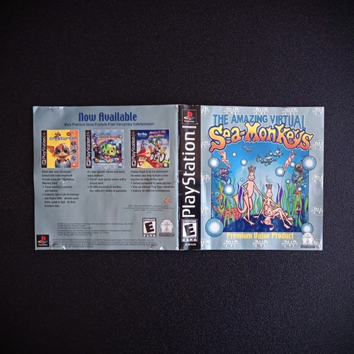 The Amazing Virtual Sea-monkeys - Ps1 - 100%original - Usado (Usado)