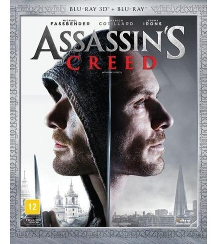 Blu-ray - Assassins Creed 3d + 2d Edição Luva Em Alto Relevo