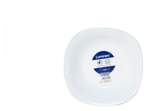 Plato 27cm Luminarc Carine Blanco X 6 Unidades