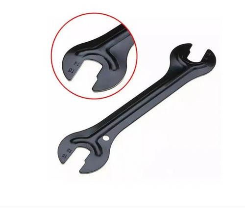 Imagen 3 de 3 de Llave Cono Bicicleta Herramienta 13/14/15/16mm /pegaso Bike/