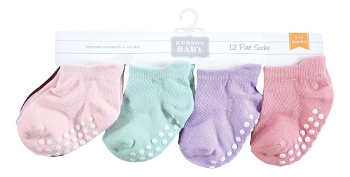 Hudson Baby Unisex-bebé Antideslizante No-show Calcetines...
