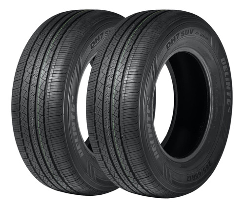 Combo 2 Pneu Carro 245/60 R18 105v Dh7 Suv Delinte Aro 18