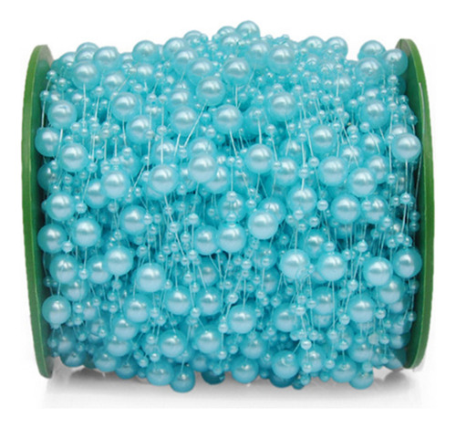 Perlas Artificiales H606 De 5 Metros, 8+3 Mm, Hilo De Pescar