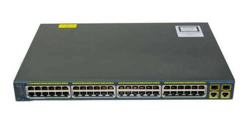 Switch Cisco Catalyst Ws-c2960+48pst-l (poe 370w) Switch Adm