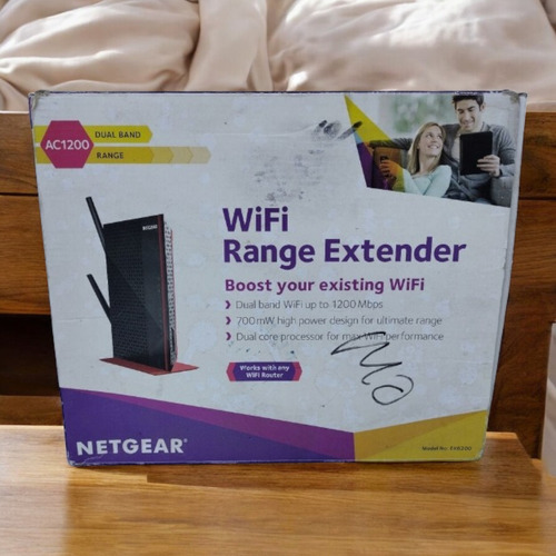 Extensor Wifi Doble Banda Netgear 802.11ac Negro 1200mbps (Usado)