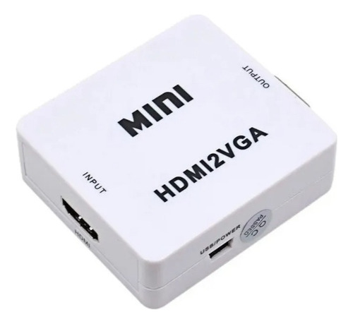 Adaptador Conversor Hdmi P/ Vga Ps4,xbox,pc P/ Monitor Vga