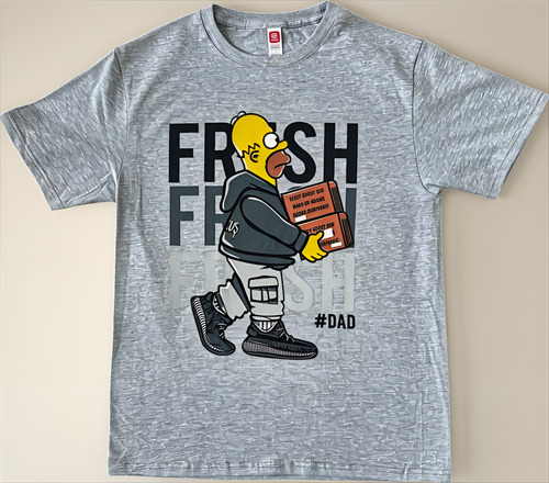 Playera Homero Los Simpson Hombre Algodon Calidad Premium