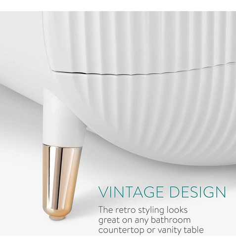 Massy Egg Shape(oval) Makeup Storage Box, Countertop Portab. Color MBOX-Ship From California