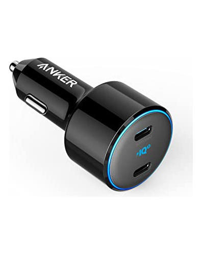 Aker Usb C Cargador De Coche, 50w 2-port Piq 3.0 Jrxsc