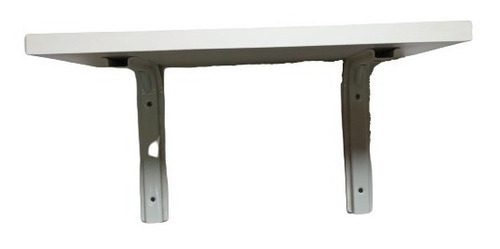 Imagen 2 de 7 de Estante Melamina 80x40 Con Mensulas Soporte