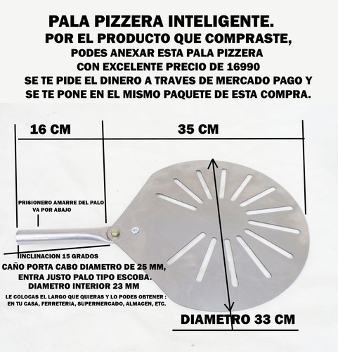 Tapa Puerta Fundicion Horno Debarro + Chime, Mo Buenos Aires