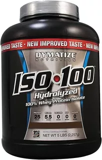 Proteína Iso 100 Dymatize Nutrition Hidrolizada De 5 Libras