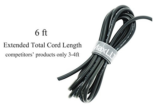 Adaptador De Cargador De Corriente Maxllto, Extralargo, 5 V