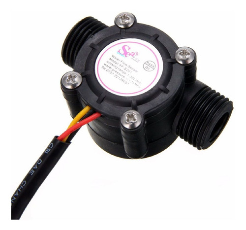 Sensor De Fluxo Ou Vazao De Agua 1/2 1-30l/min - Arduino