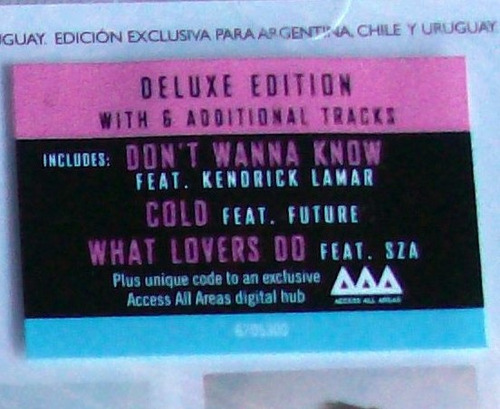 Maroon 5 - Red Pill Blues 2 Cds Deluxe Edition Nuevolsellado