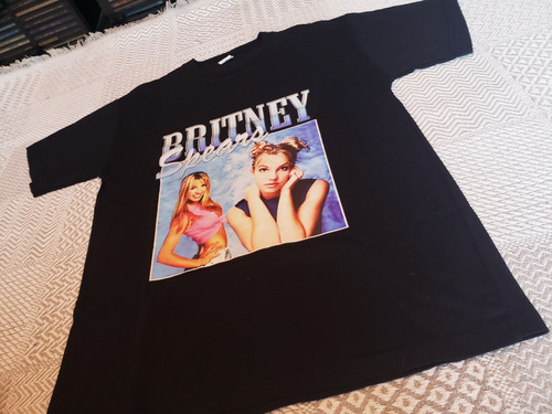 Remerón Unisex T S Britney Spears Estampa Full Hd 