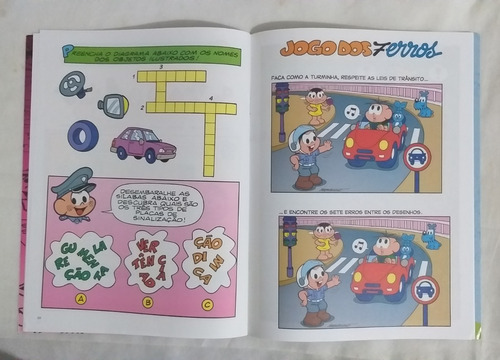 Turma Da Mônica Revista Você Sabia Trânsito N 17 Passatempos (Usado)