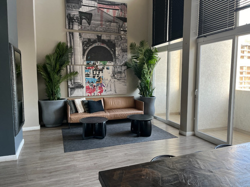 Estudio Amoblado P.8, Vista Sur, Mto Sta. Ana