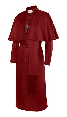 Disfraz De Sacerdote Medieval, Iglesia Católica, Religioso,