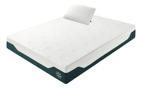 Colchón 1.5 Plazas Long Híbrido Zinus + 1 Almohada