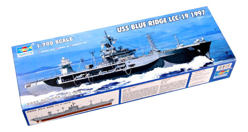 Uss Blue Ridge Lcc-19 1997 Trumpeter 05715 1:700