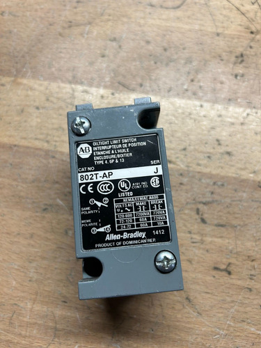 Allen Bradley 802t-ap Limit Switch 802tap Body Only Seri Ttt