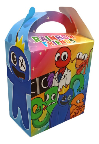 Rainbow Friends Cajas Dulcera Bolo Fiesta Cumpleaños 30 Niño