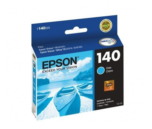 Cartucho Epson T140 Cyan Orig. T140220-al Tx560 Tx620 T42w