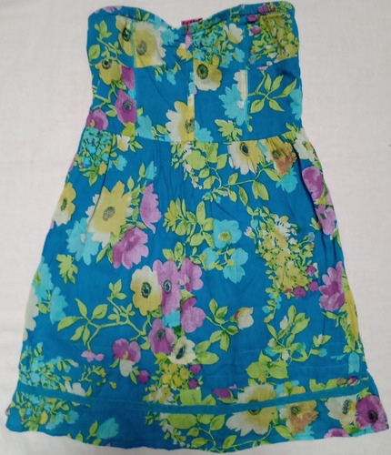 Rollygo Vestido Strapless Floreado Niña Talla 14. Elásticado | Cuotas sin interés Rollygo Vestido Strapless Floreado Niña Talla 14. Elásticado | Cuotas sin interés