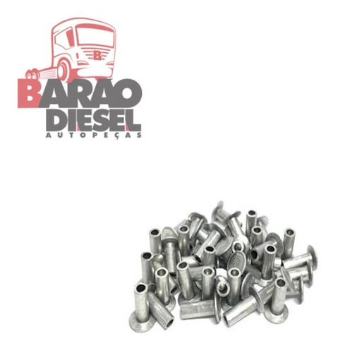 Rebite Lona Freio Tubular / 1113 13x10 D36