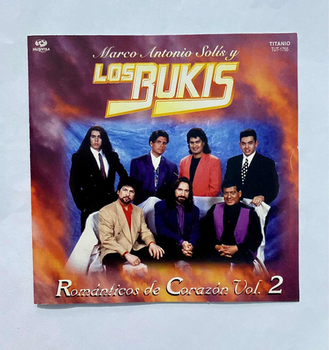 Los Bukis Cd Romanticos De Corazon Vol. 2