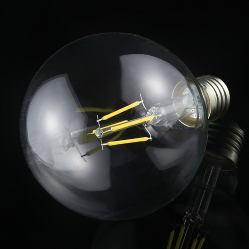 Luz Led De Filamento Led G95 E27 De 4 W Con Atenuación Retro