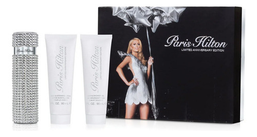 Paris Hilton 10 Aniversario 100 Ml Edp Spray -mujer Set 3pz