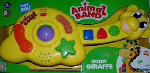 Guitarra Musical Keenway Jirafa De Juguete Para Día Del Niño