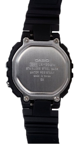 Reloj Casio La-20wh-1acf Negro