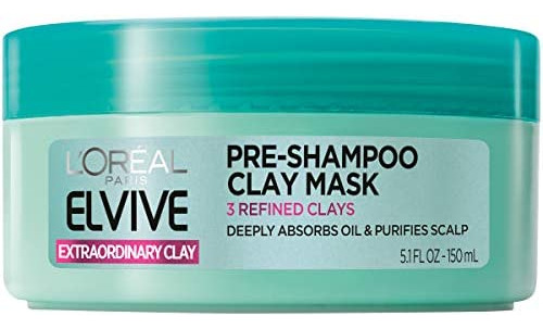Loréal Paris Elvive Extraordinary Clay Pre-shampoo Mask, 5.1