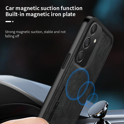 Funda Para Samsung Galaxy M15 55 Piel Exfoliante Antigua+mic