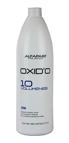 Oxidantes Crema 10, 20, 30 Y 40 Volúmenes Alfaparf Oxido