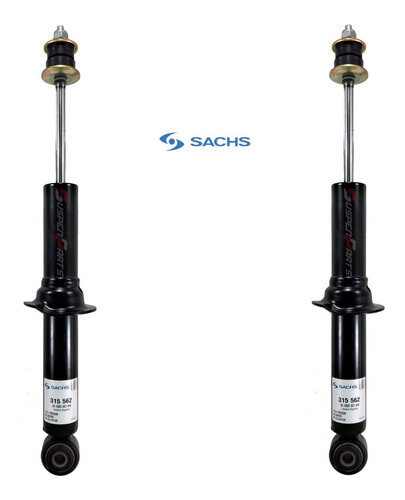 Imagen 2 de 6 de Kit X4 Amortiguadores Sachs Chevrolet S-10 S10 2012+