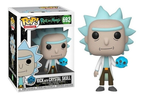 Pop! Funko Rick Com Caveira De Cristal #692 | Rick & Morty