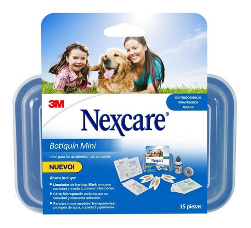 Botiquín De Primeros Auxilios 15 Piezas Nexcare