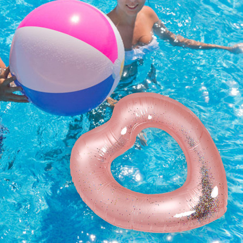 Anillo De Natación Inflable, Anillo De Natación En Forma De