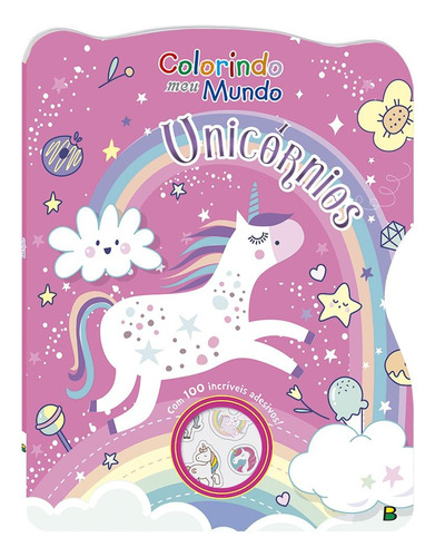 Colorindo meu mundo: Unicornios, de Mammoth World. Editora Todolivro Distribuidora Ltda., capa mole em português, 2019