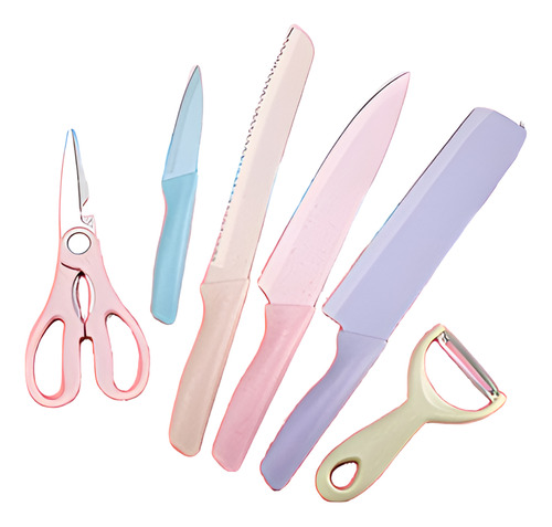 Set De Juego De Cuchillos Para Cocina 6 Piezas
