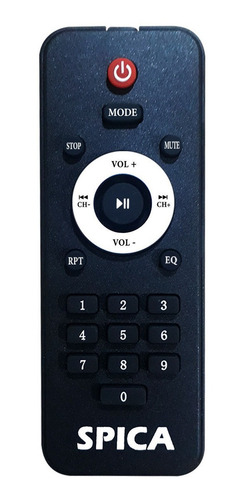 Imagen 6 de 7 de Parlante Spica Sp-4412 Bluetooth Portatil 12 Pulgada Luces Led Rgb