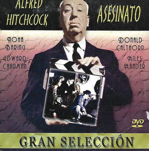 Dvd - Asesinato - Alfred Hitchcock -  Unico! De Coleccion