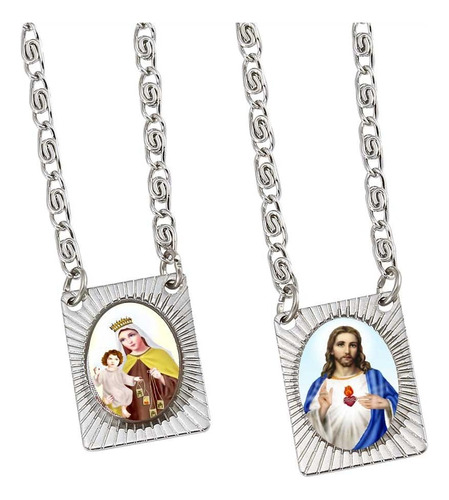 Escapularios Católicos I Medallas Del Sagrado Corazón De Jes