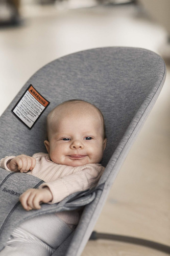 Camiseta Bouncer Babybjörn Bouncer Bliss 3d Cinza Claro